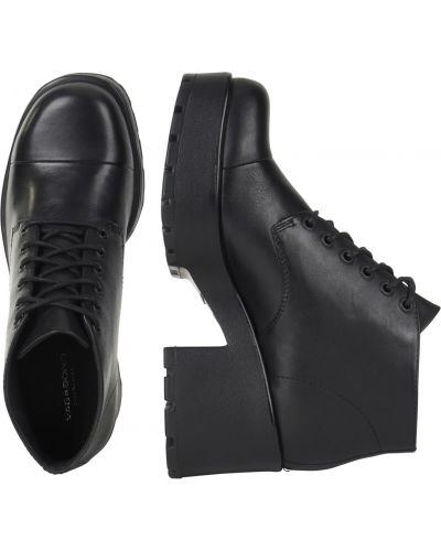Fűzős csizma Vagabond Shoemakers fekete