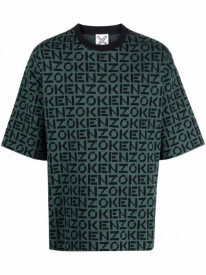Camiseta oversized Kenzo verde