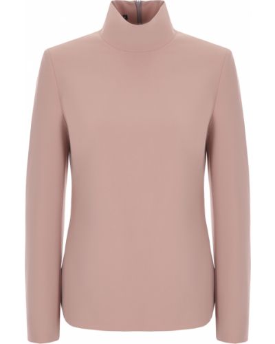 Однотонная блузка Vassa&amp;co розовая