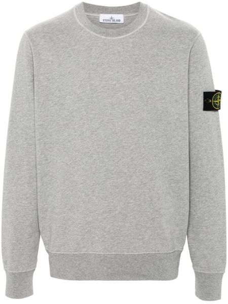 Puuvilla collegepaita Stone Island harmaa