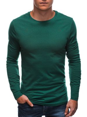 Polo marškinėliai ilgomis rankovėmis Edoti žalia
