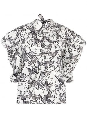 Bluza s printom s uzorkom zvijezda Msgm