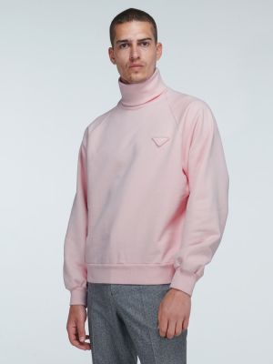 Bluza oversize Prada różowa