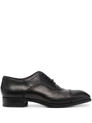 Pantofi oxford din piele Lidfort negru