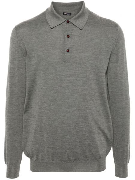 Poloshirt Kiton grå