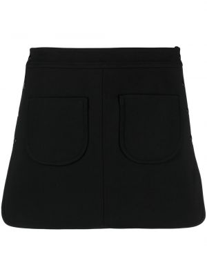 Mini sukně Courrèges - Černá
