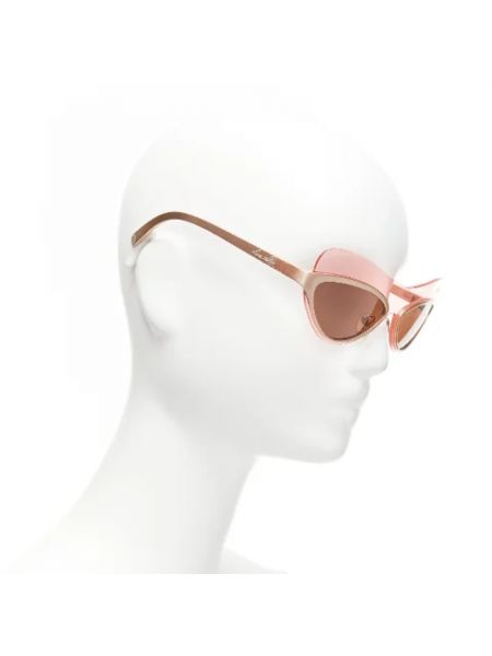Okulary przeciwsłoneczne Louis Vuitton Vintage różowe