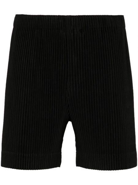 Bermudashortsit Homme Plissé Issey Miyake musta