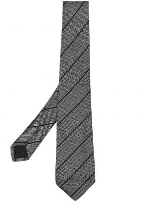 Svilena kravata s črtami Versace Pre-owned