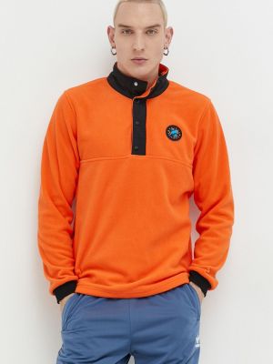 Mikina s aplikacemi Adidas Originals oranžová