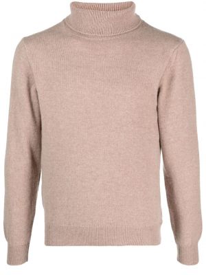 Sweter wełniany Zanone beżowy