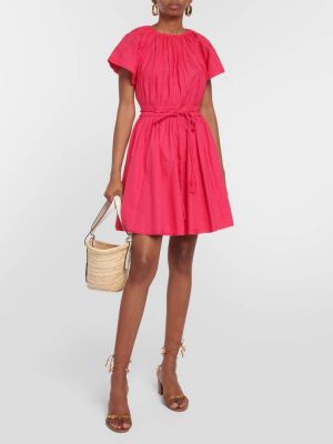 Платье мини Ulla Johnson розовое