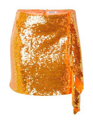 Mini sijonas Glamorous oranžinė