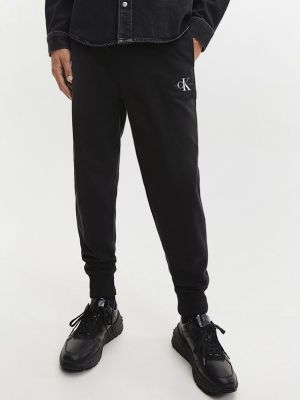 Sport nadrág Calvin Klein Jeans fekete