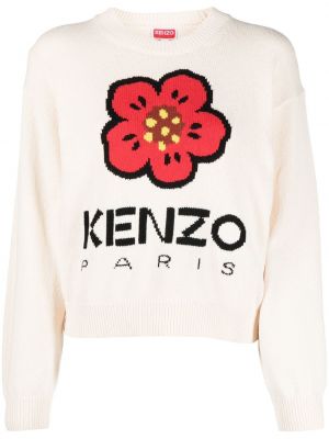 Sweter w kwiatki Kenzo