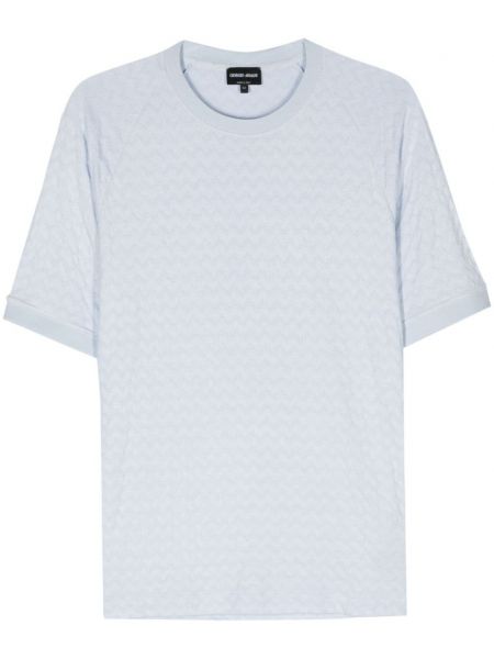 T-shirt Giorgio Armani blau