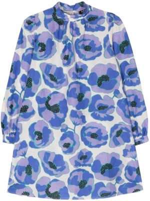Mini haljina s printom A.p.c. plava
