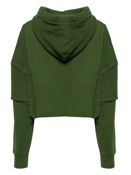 Kapučdžemperis ar apdruku Khrisjoy zaļš