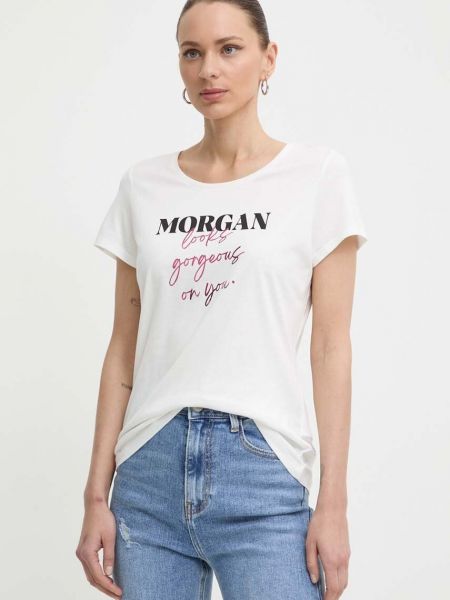 Majica kratki rukavi Morgan bijela