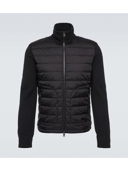 Cárdigan de lana Moncler negro