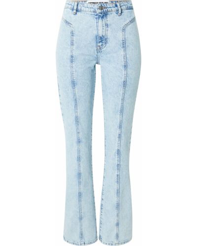 Nylonové bootcut džínsy Neon & Nylon modrá