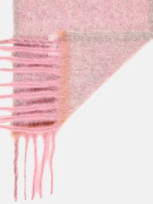 Sciarpa di lana in lana d'alpaca Acne Studios rosa