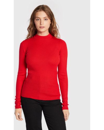 Brave Soul Sweater LK-248RIGBYM Piros Slim Fit