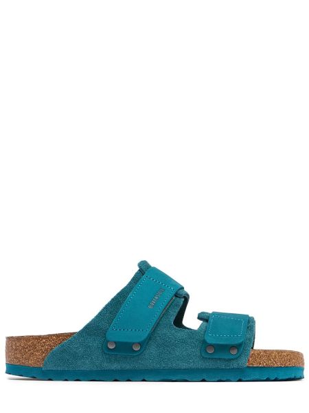 Wildleder sandale Birkenstock blau