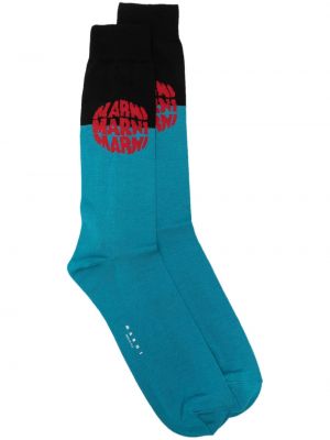 Žakárové bavlněné ponožky Marni