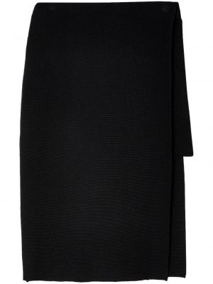 Asymetrická sukňa Eckhaus Latta čierna