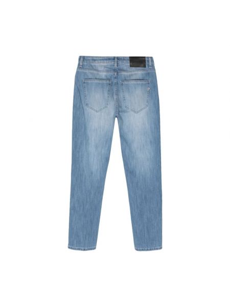 Jeansy skinny z kieszeniami klasyczne Dondup niebieskie