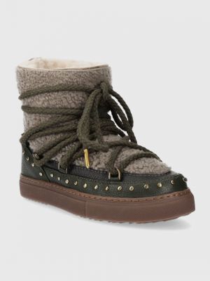 Kožne čizme za snijeg Inuikii zelena