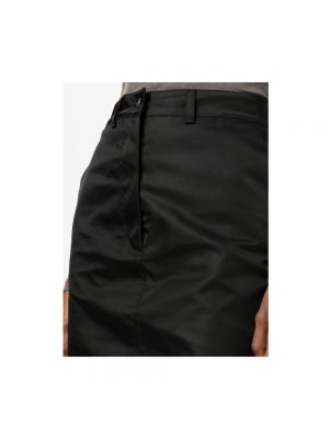 Mini falda de cintura alta Nanushka negro