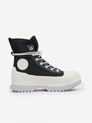 Sneakers με πλατφόρμα με μοτίβο αστέρια Converse Chuck Taylor All Star μαύρο