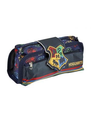 Kosmētikas soma ar velcro siksniņām Harry Potter zils