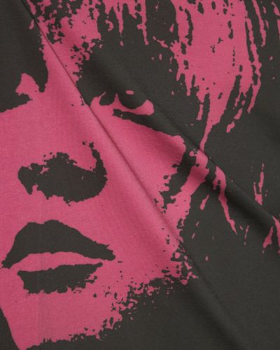 Koszulka bawełniana z długim rękawem Devá States różowa