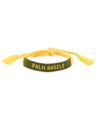 Brodert armbånd Palm Angels grønn