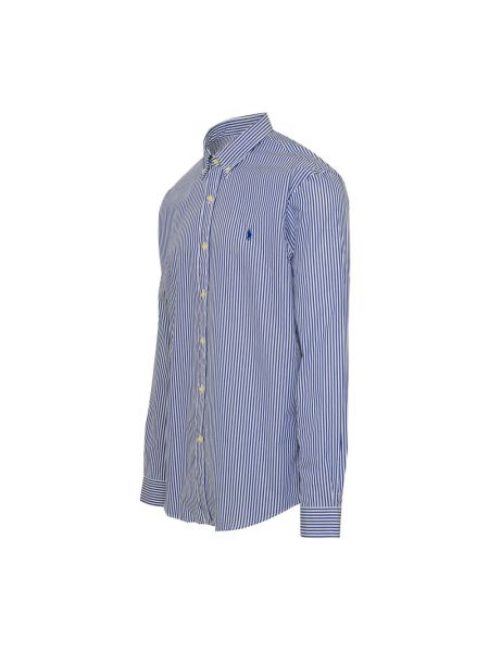 Koszula w paski Polo Ralph Lauren niebieska