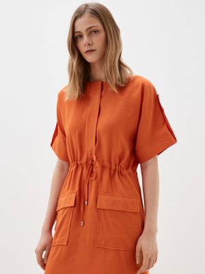Платье Woman Ego оранжевое