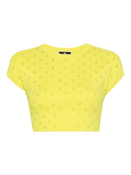 Koszulka Elisabetta Franchi żółta