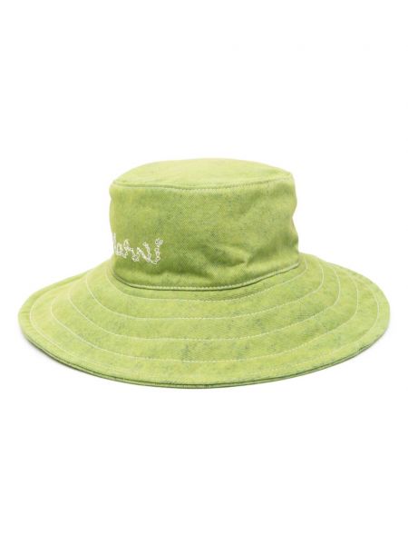 Tikitud müts Marni roheline
