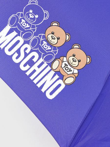 Фиолетовый зонт Moschino