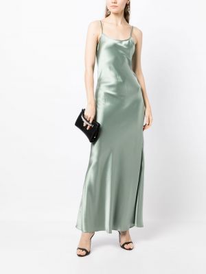 Šilkinis vakarinė suknelė Voz žalia