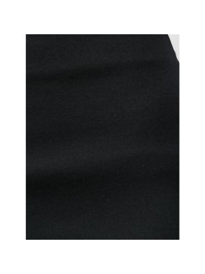 Spódnica midi z wysoką talią Emporio Armani czarna