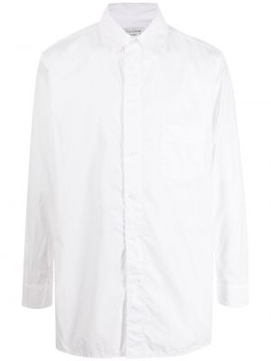 Camisa manga larga oversized Yohji Yamamoto blanco