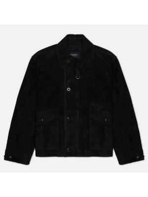 Кожаная куртка Eastlogue черная