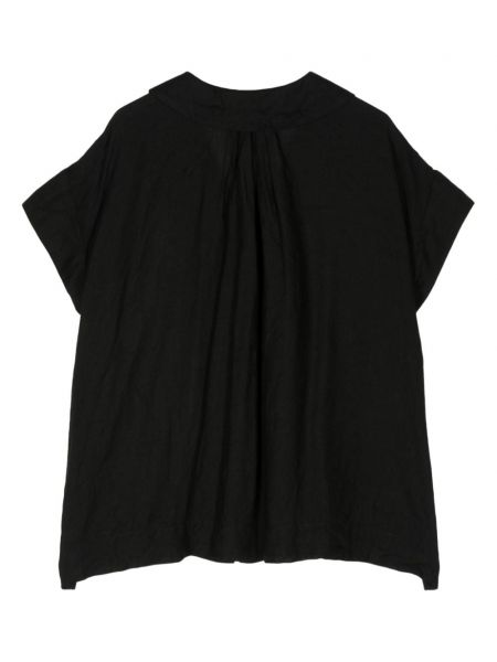 Lininė marškiniai Forme D'expression juoda