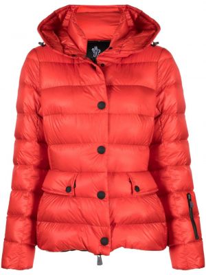 Prošivena skijaška jakna Moncler Grenoble crvena