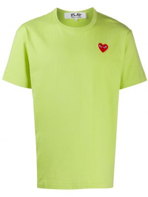 Camiseta Comme Des Garçons Play verde