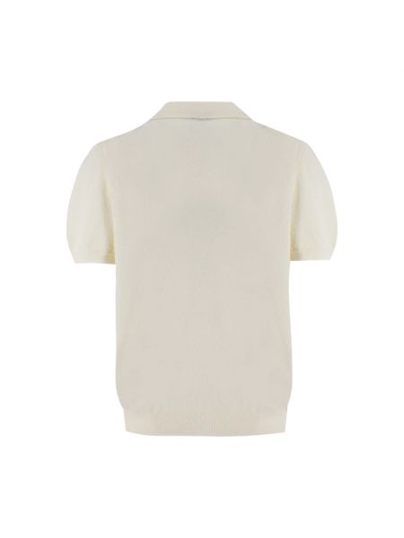 Camisa de algodón Drumohr blanco